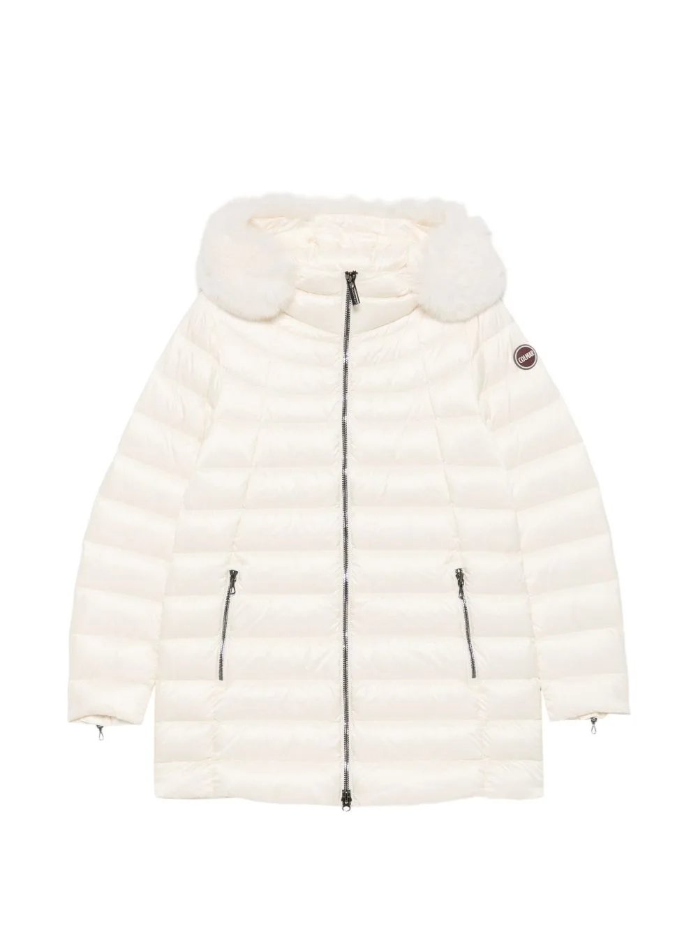 Fur-Trim Quilted Jacket