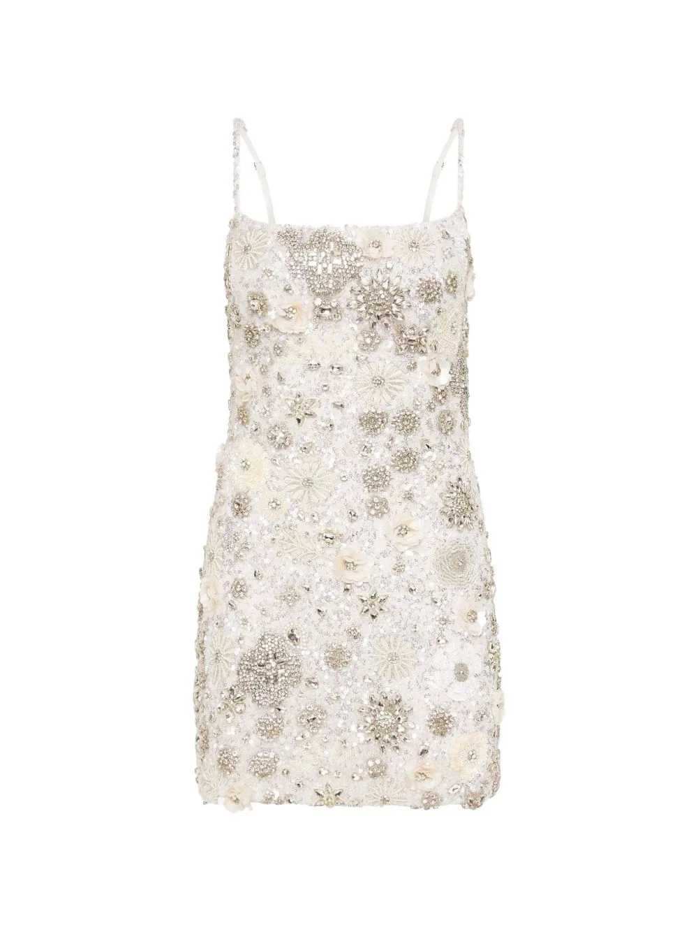 Francesca Embellished Fitted Mini Dress