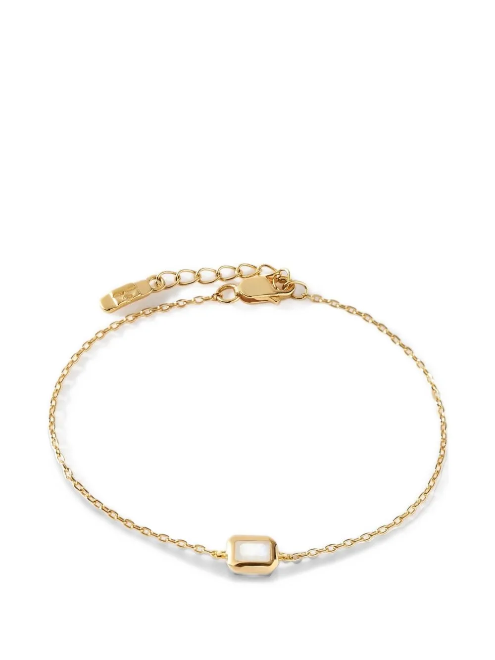 Deco Birthstone Moonstone Bracelet by Edge Of Ember