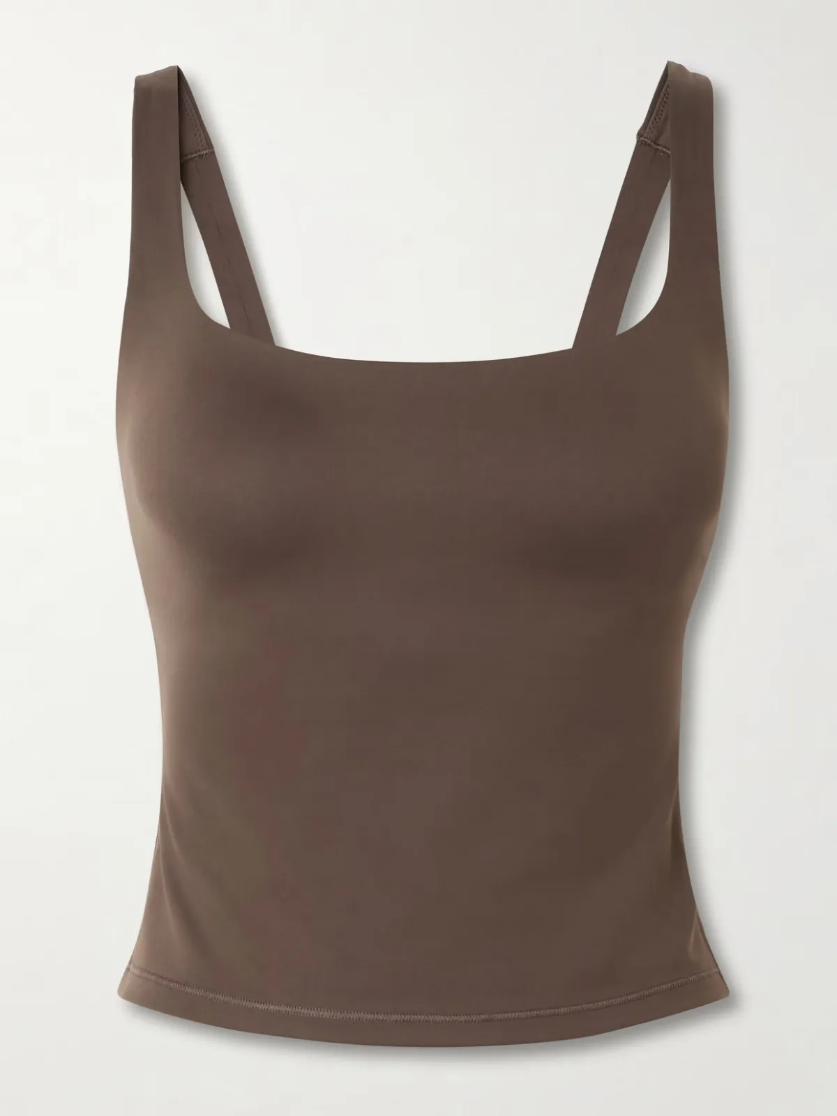 - + Nike Square Neck Tank - Dark Sepia