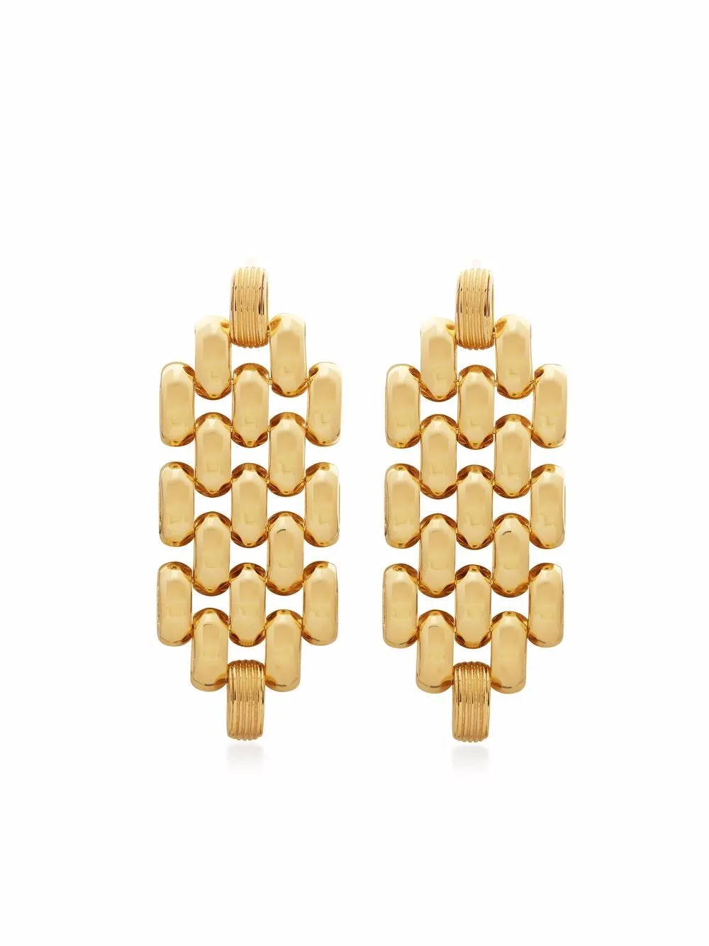 Heirloom Chain Cocktail Earrings by Monica Vinader