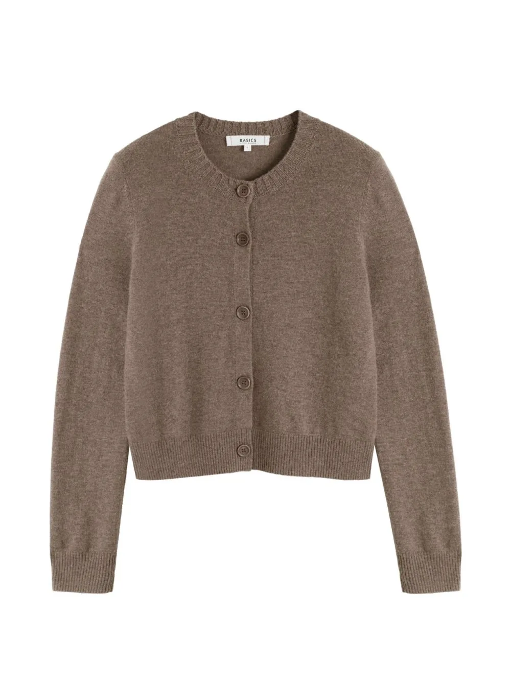 Button-Up Knitted Cardigan