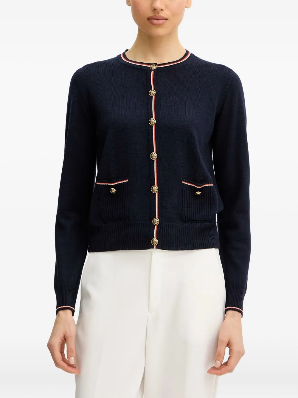 Martorana Button Pocket Cardigan