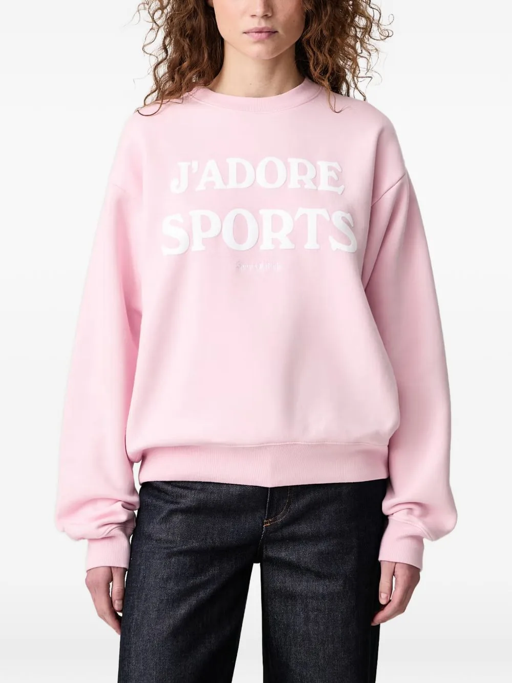 J'adore Logo-Print Sweater