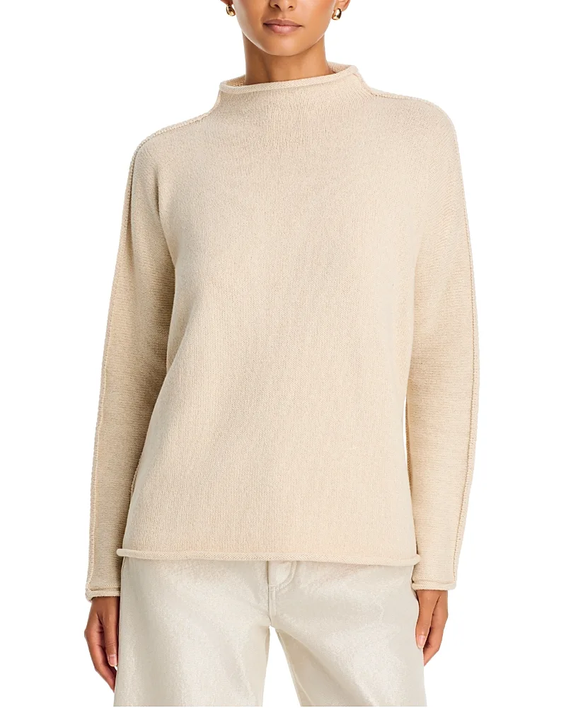 Monterey Funnel Neck Cotton Sweater