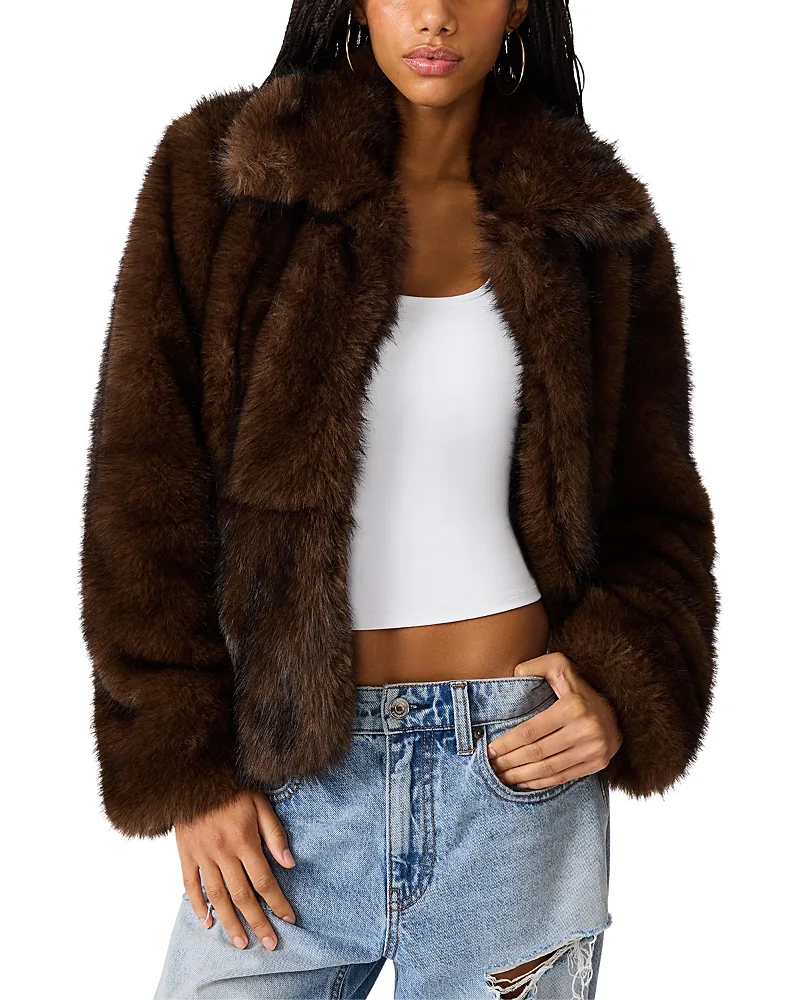 Macon Faux Fur Coat