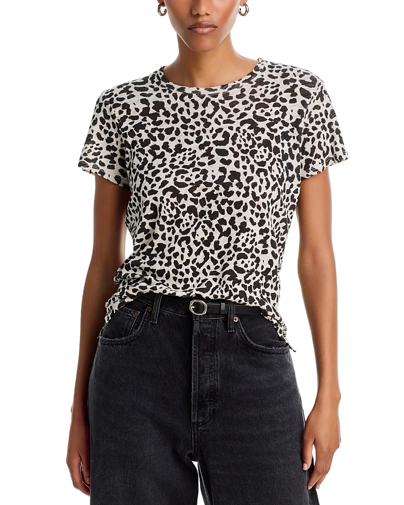 Schoolboy Printed Cotton Crewneck Tee