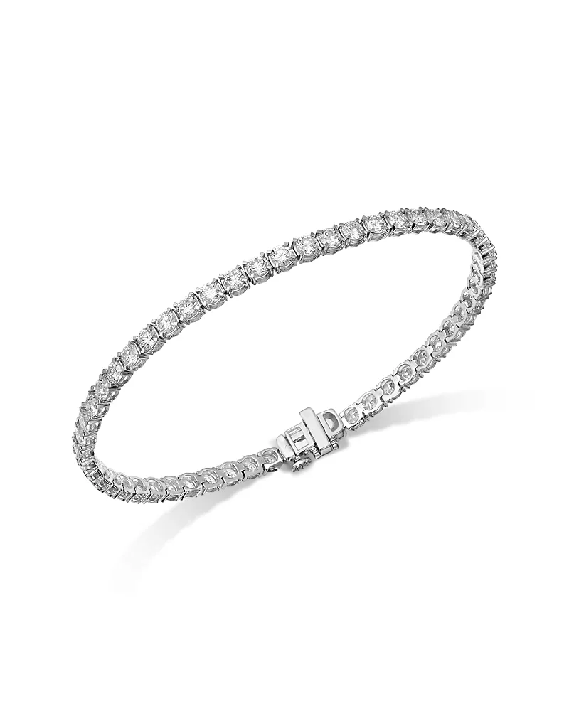 Luxe Collection Certified Lab Grown Diamond Tennis Bracelet in 14K Gold, 5.0 Tcw by Bloomingdales Fine Collection
