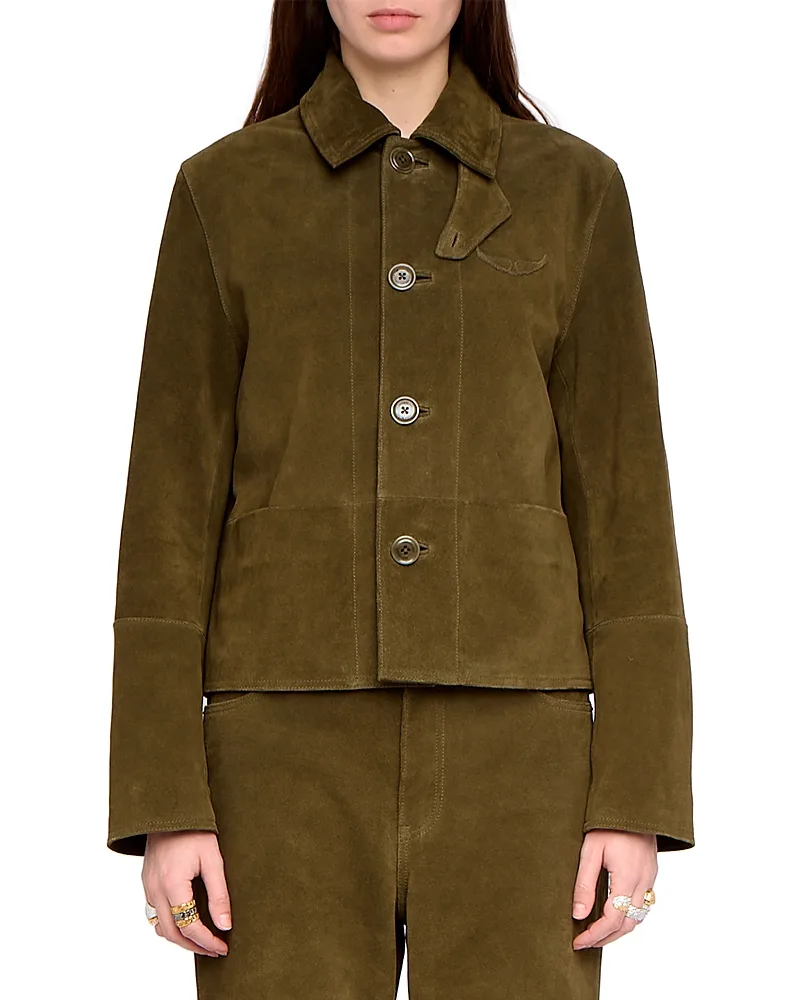 Lessa Heavy Suede Jacket