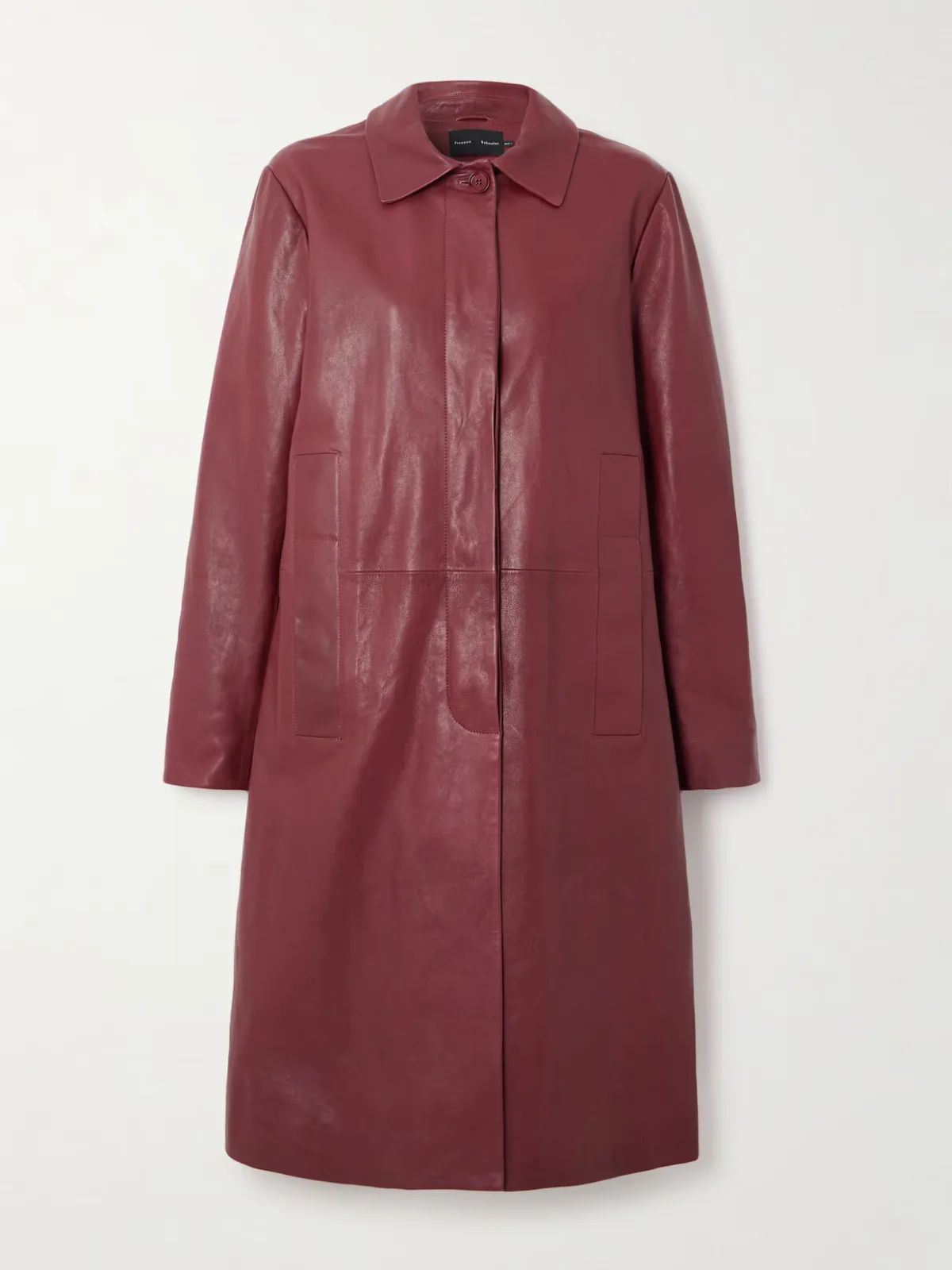 - Nissi Leather Coat -