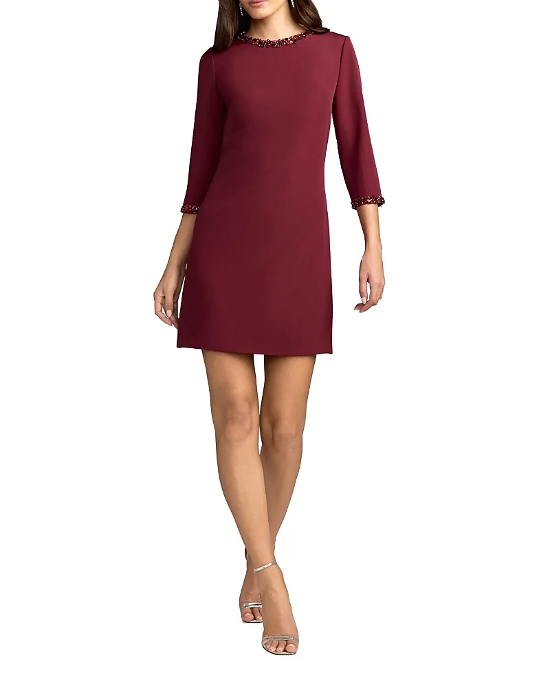 Mac Duggal A-Line Embellished Cocktail Dress