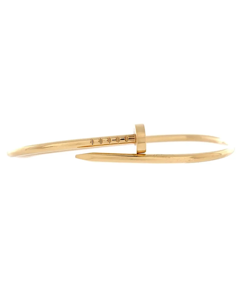 Pre-Owned Cartier Small Juste Un Clou Bracelet 18K Gold by Cartier's