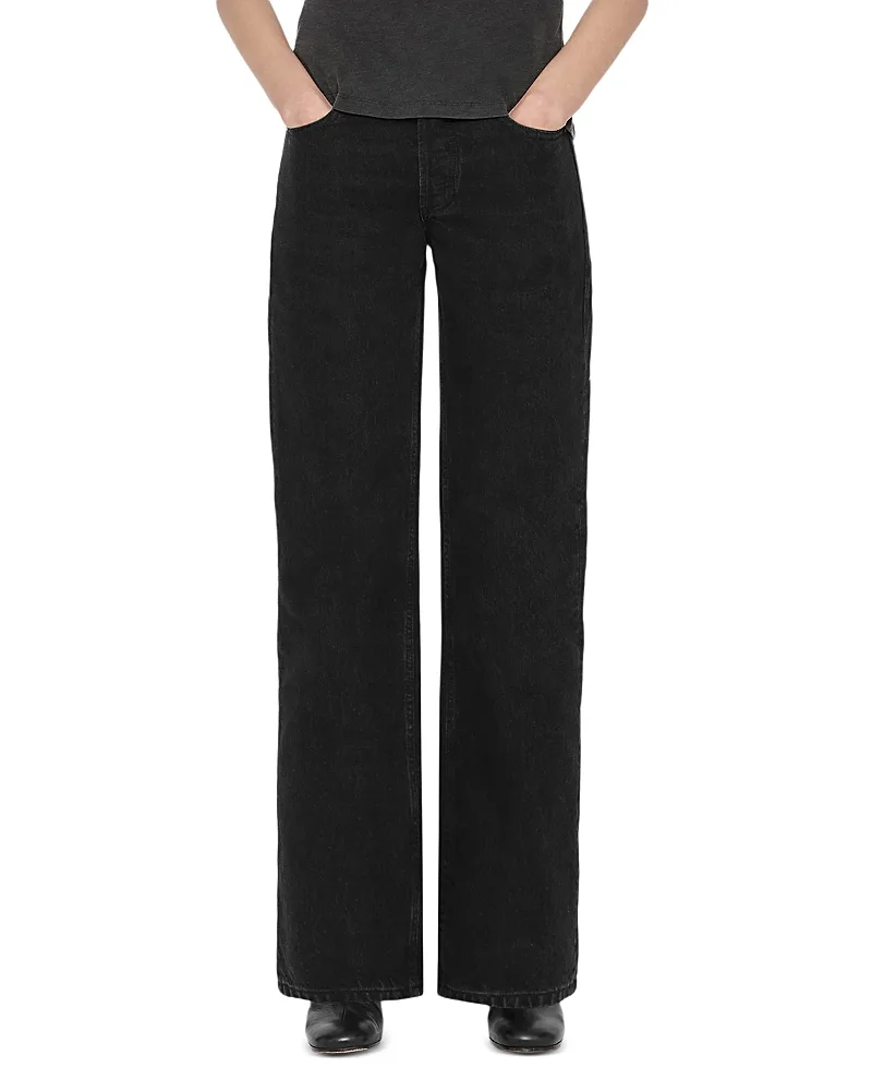 Cohen Mid Rise Straight Jeans