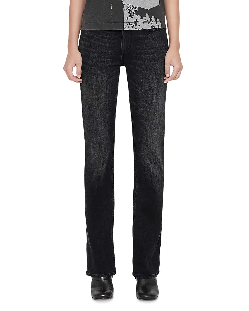 Eve Cotton Stretch High Rise Bootcut Jeans