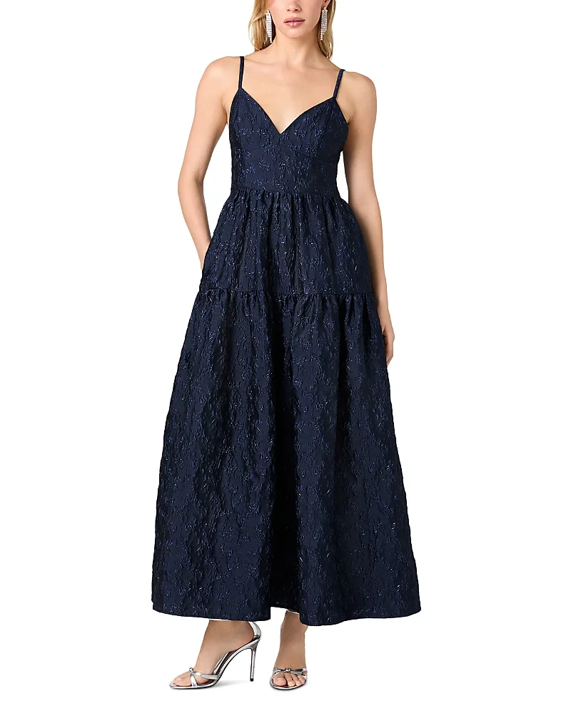 Anaya Jacquard Maxi Dress