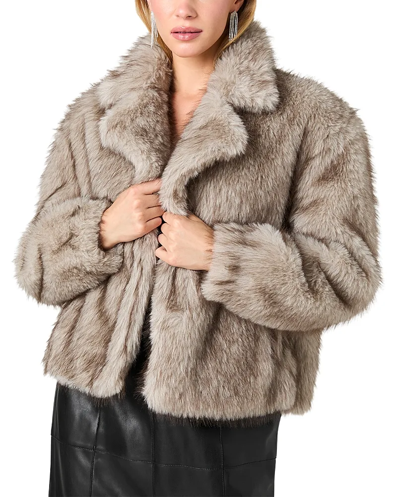 Elio Faux Fur Oversized Jacket