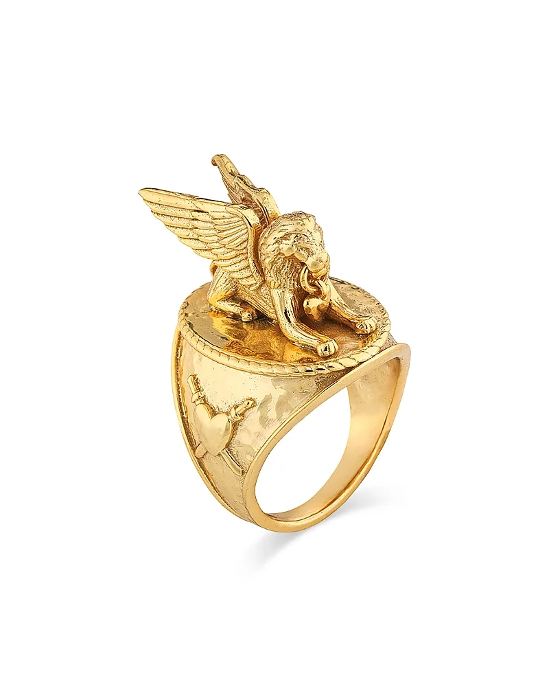 Lionheart Cocktail Ring by Capucine De Wulf