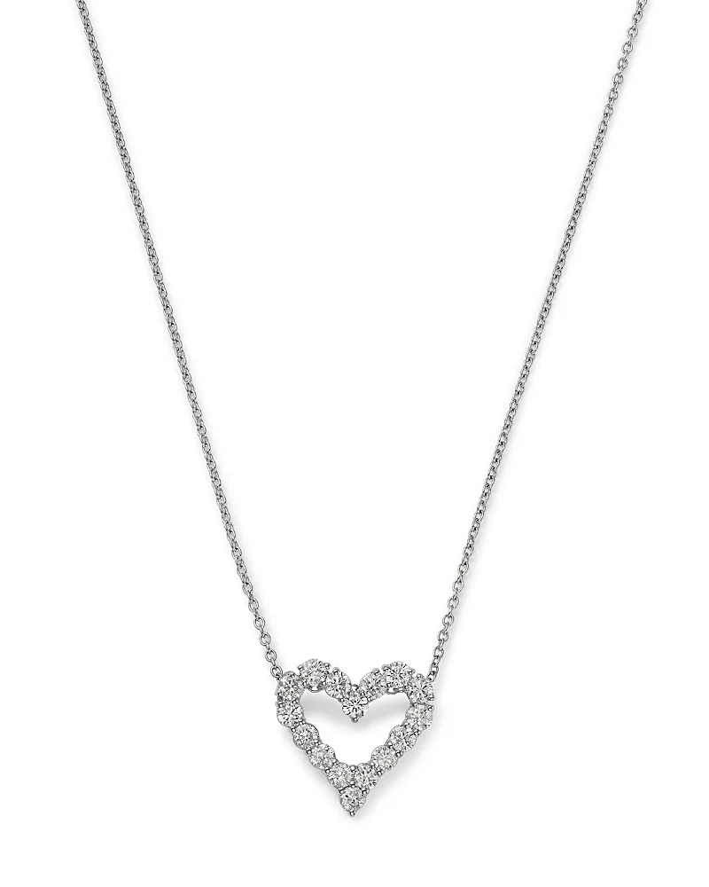 Diamond Heart Pendant Necklace in 14K Gold, 0.75 Tcw by Bloomingdales Fine Collection