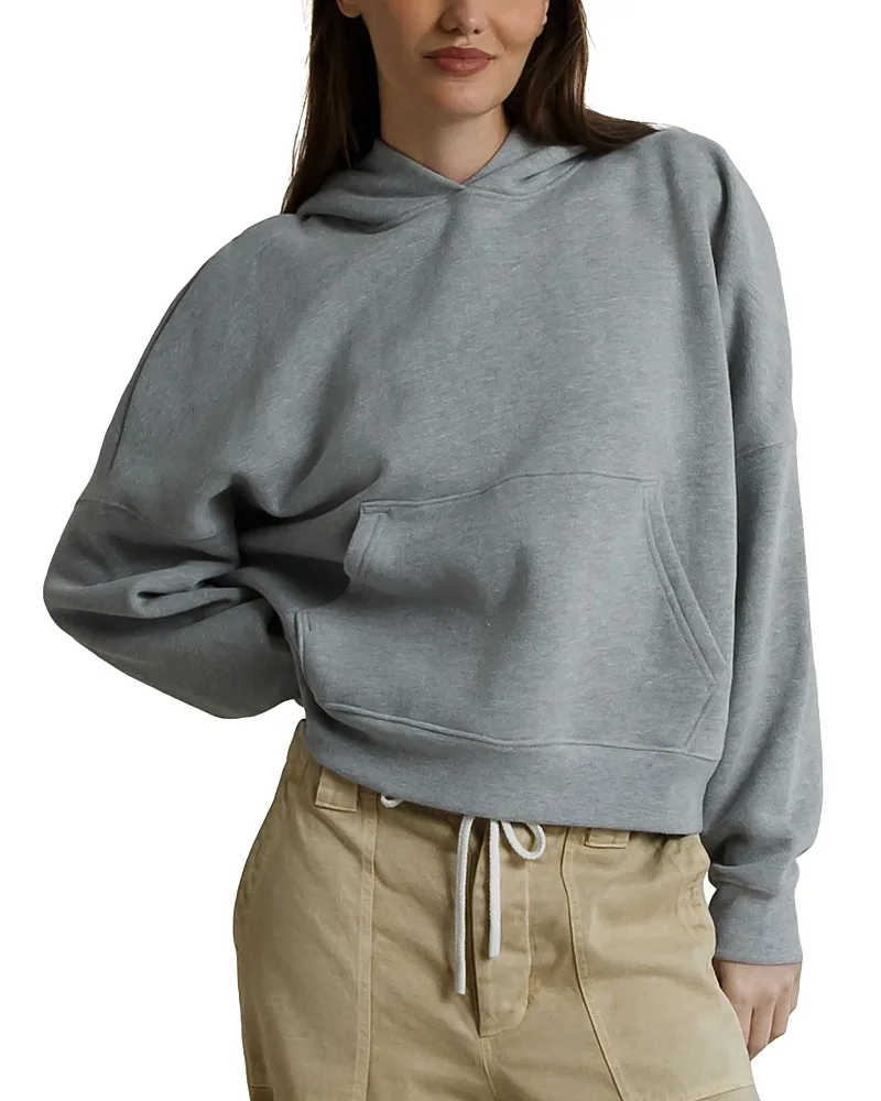 Rory Brushed Heavy Fleece Drop Shoulder Hoodie by Perfectwhitetee