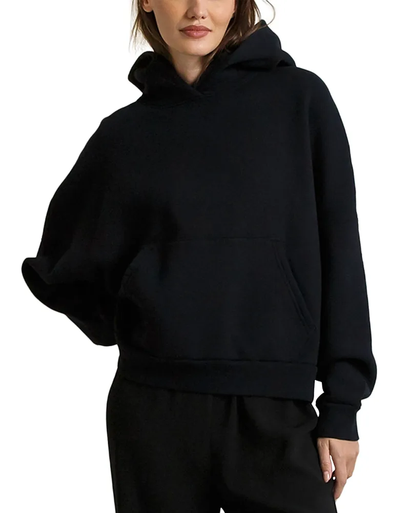Rory Brushed Heavy Fleece Drop Shoulder Hoodie