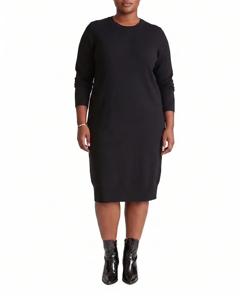 Savvy Fine Knit Everyday Sweater Dress