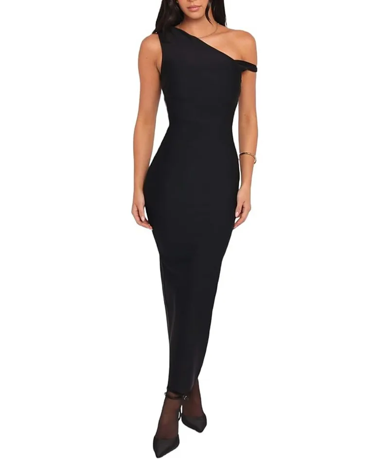 Hudson Off Shoulder Midi Dress
