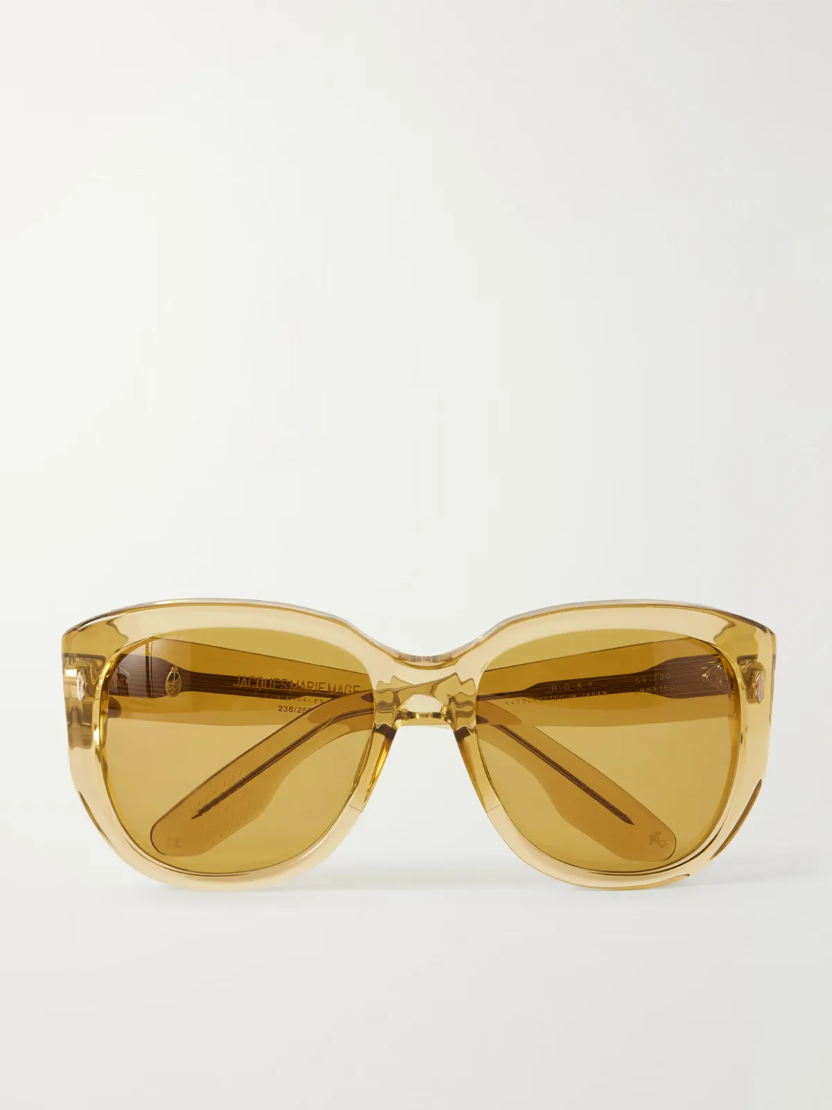 - Roxy Oversized Round-frame Acetate Sunglasses -