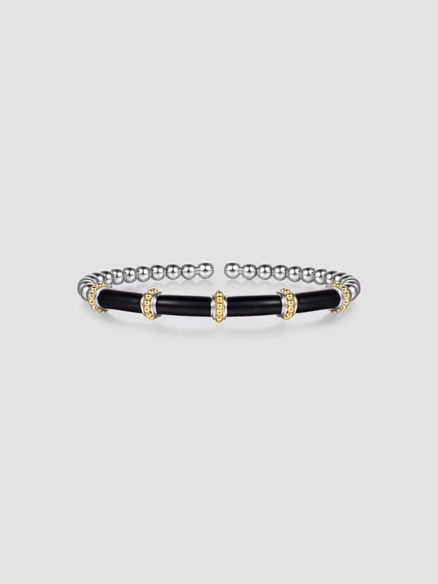 Bujukan 14K Yellow Gold Split Bangle by Gabriel