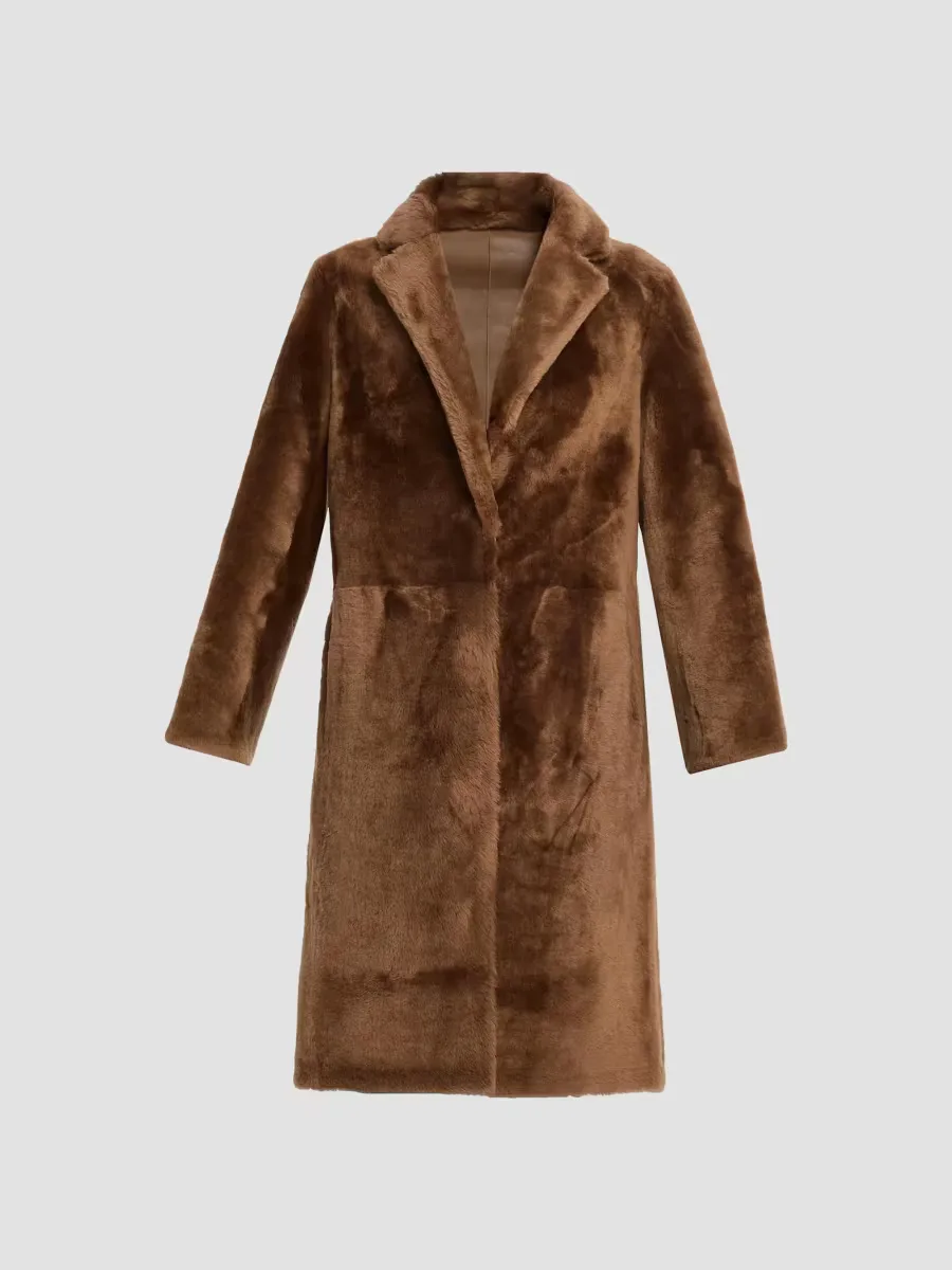 Shearling Reversible Coat