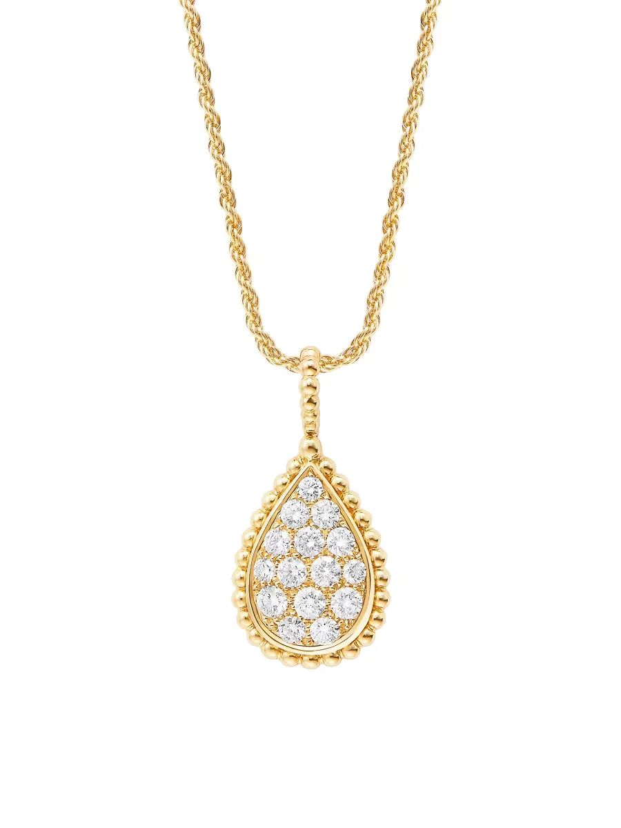 Serpent Bohme 18K Gold & Diamond Pendant Necklace by Boucheron