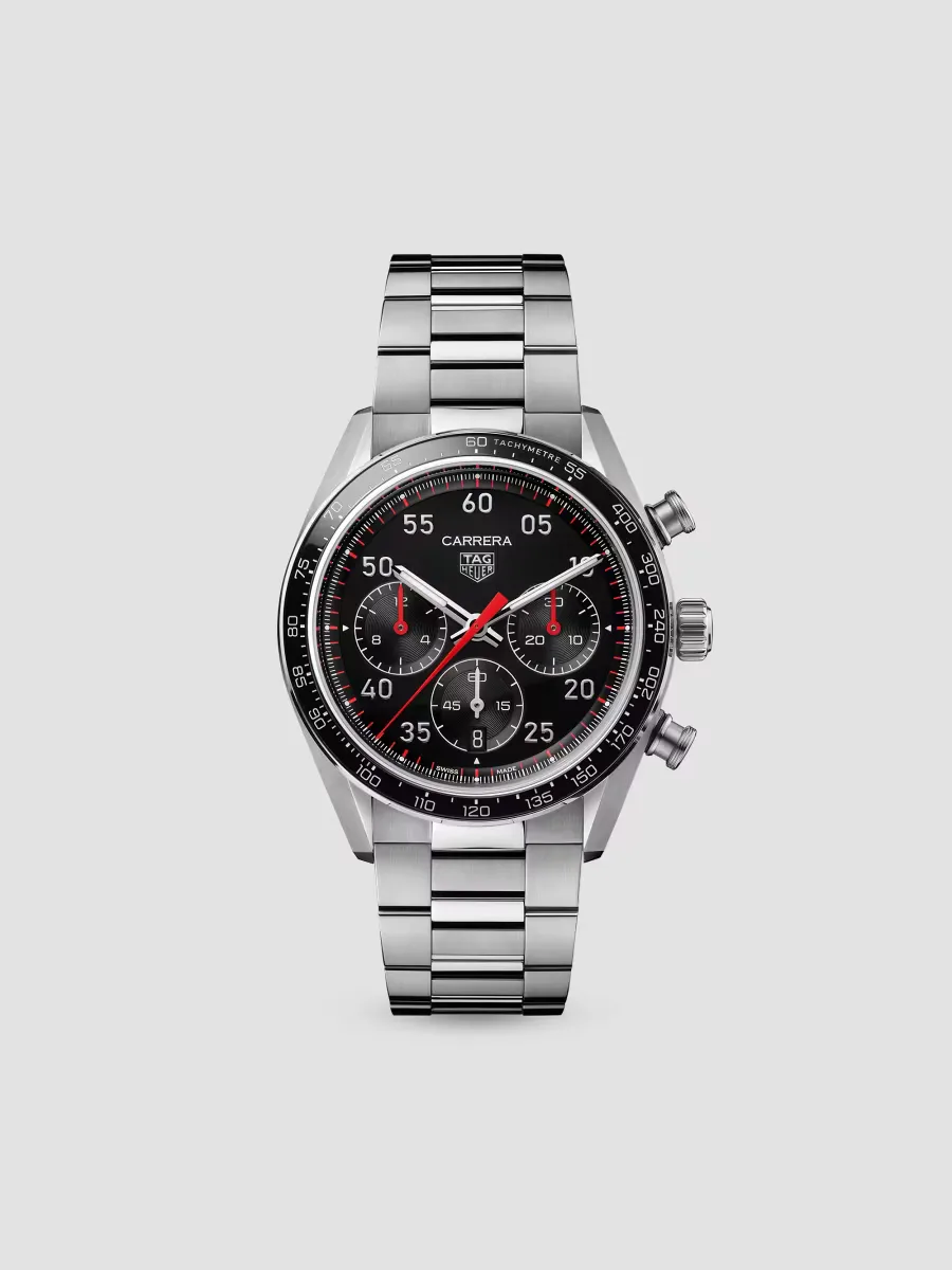 Carrera Stainless Steel Chronograph Watch/42MM by TAG Heuer