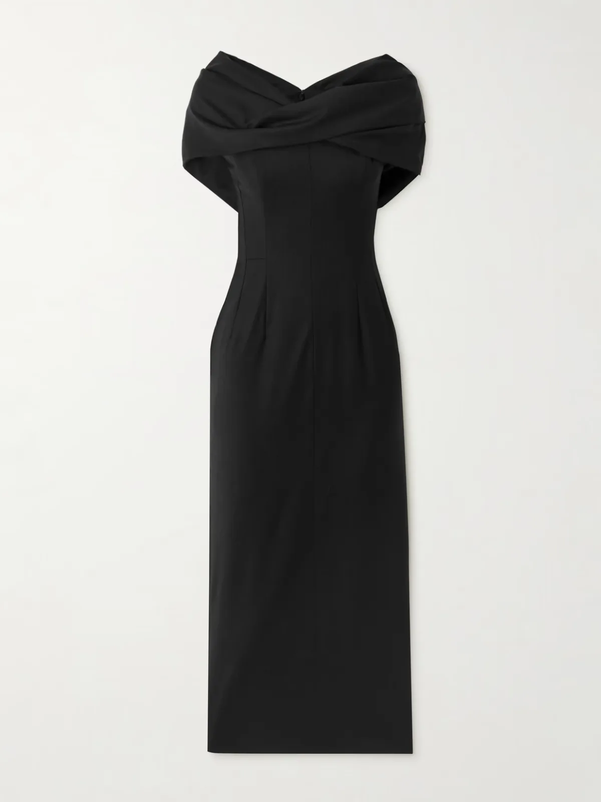 - Perrine Twisted Wool-blend Maxi Dress -