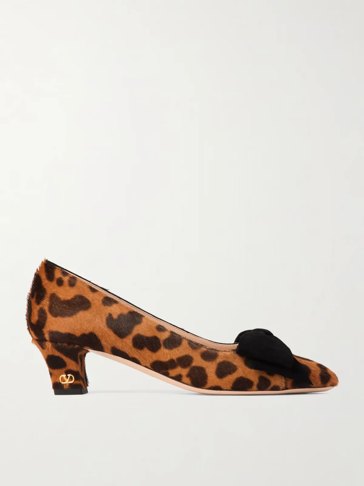 - Bowow 25 Suede-trimmed Leopard-print Calf Hair Pumps -