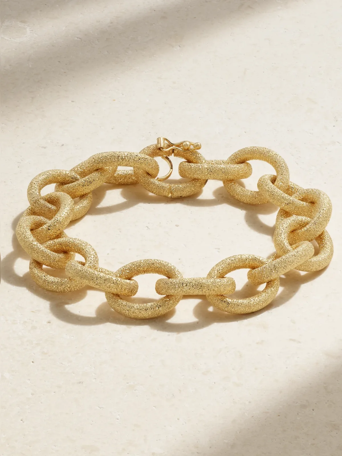 - Florentine 18-karat Gold Bracelet -