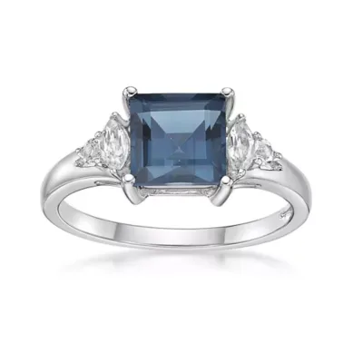 Gemstone Ring in Sterling Silver by Gemminded