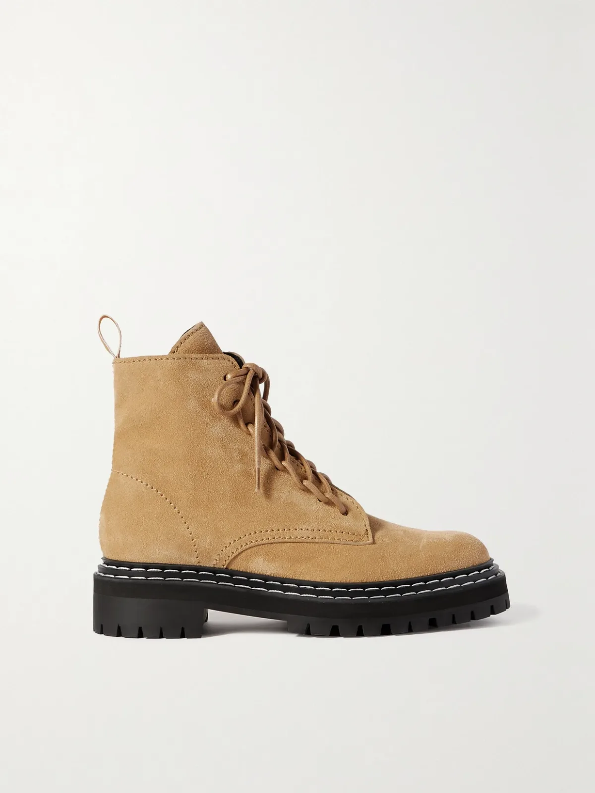 - Suede Ankle Boots -