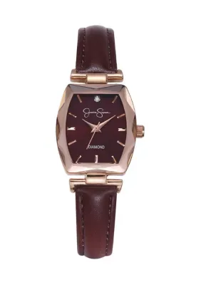 Two Tone Band Watch by Jessica Simpson