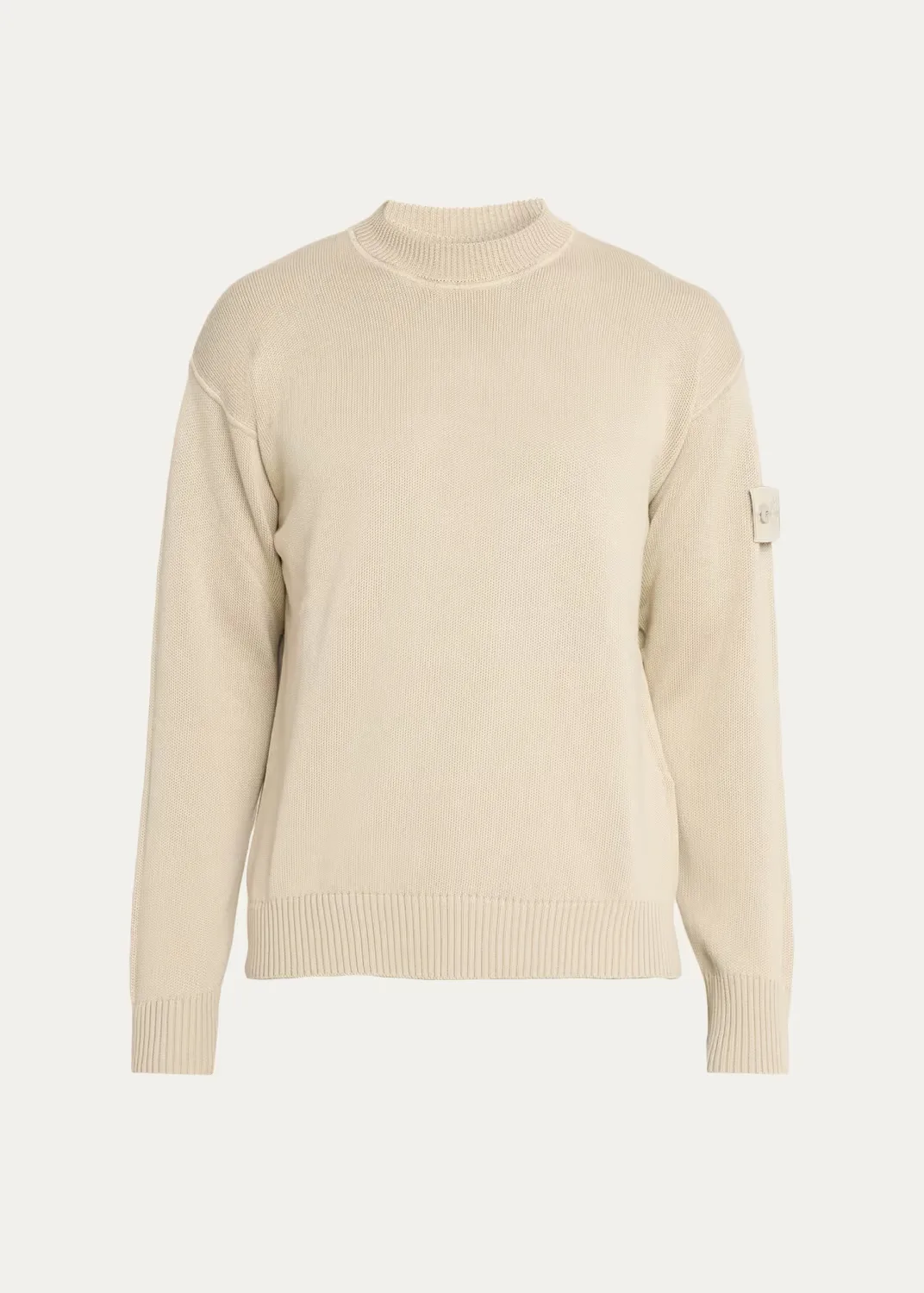 Cotton and Cashmere Crewneck Sweater