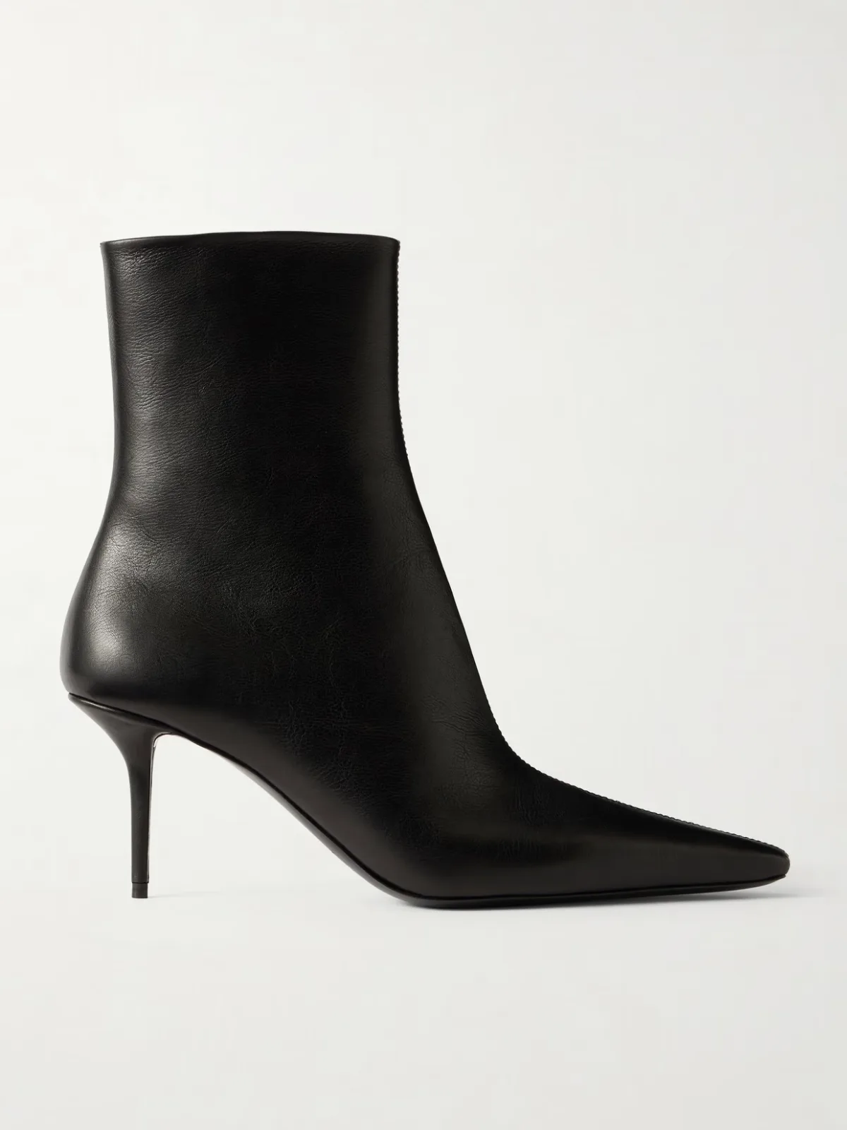 - Ashley Leather Ankle Boots -