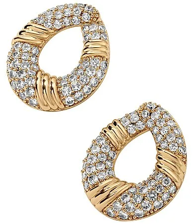 Halle Hoop Statement Earrings