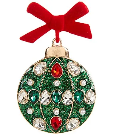 Embellished Ornament Brooch
