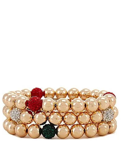 Fireball Stretch Bracelet Set