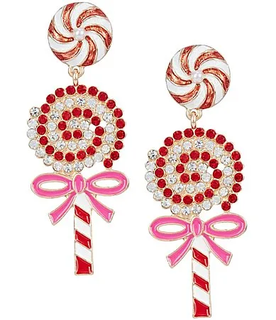 Holiday Candy Earring Candy Drop Earrings