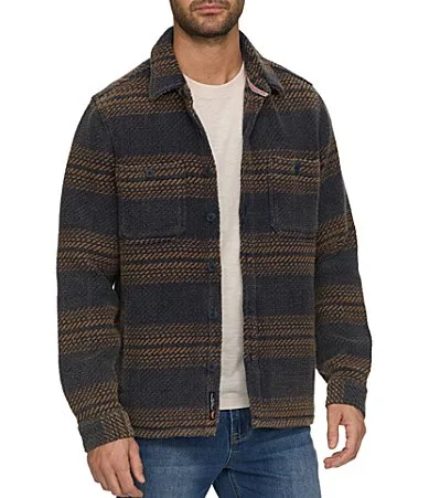 Flag and Anthem Coaling Vintage Washed Twill Shirt Jacket