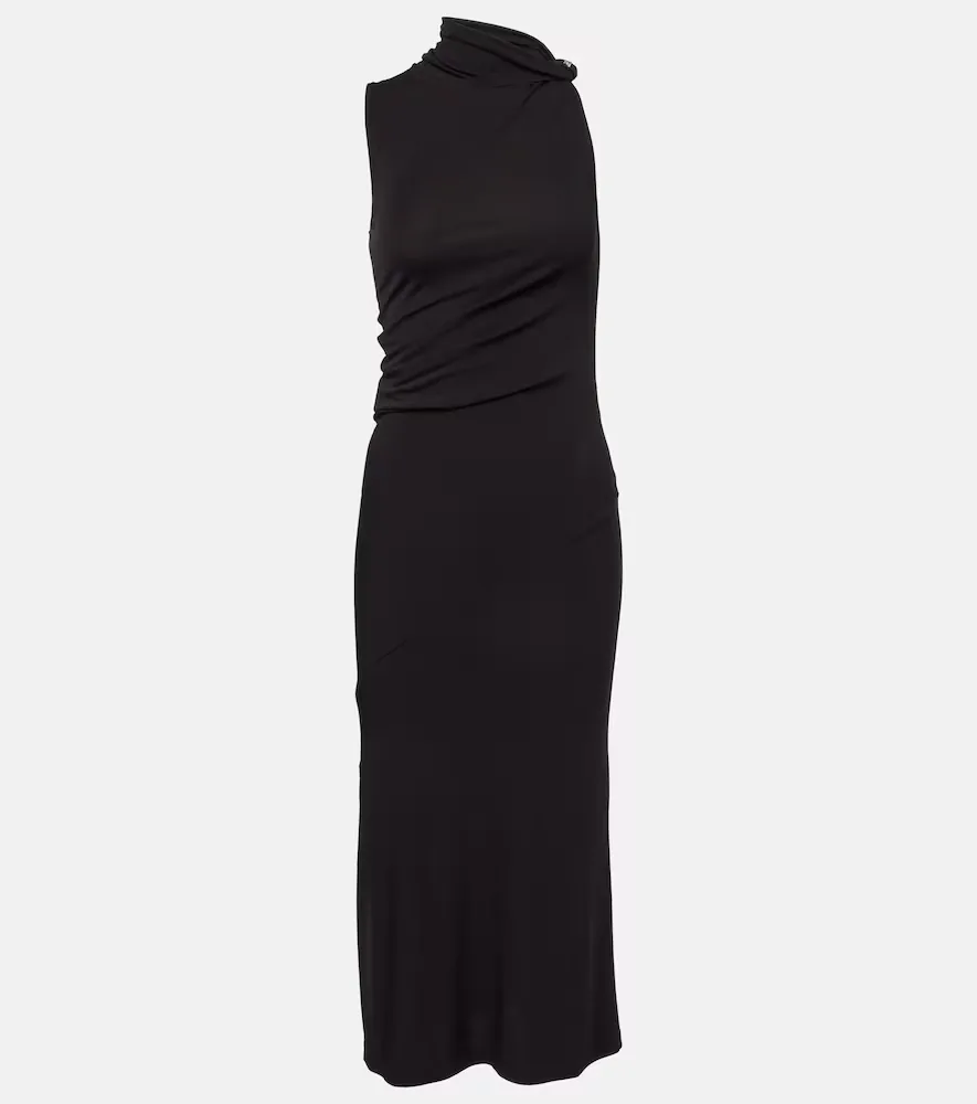 Draped Maxi Dress