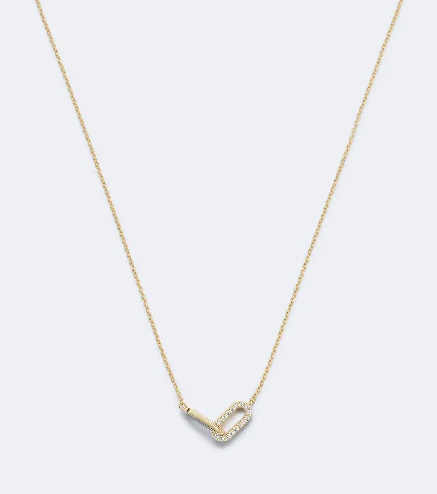Link 18kt Gold Necklace with Diamonds by Bucherer Fine Jewellery