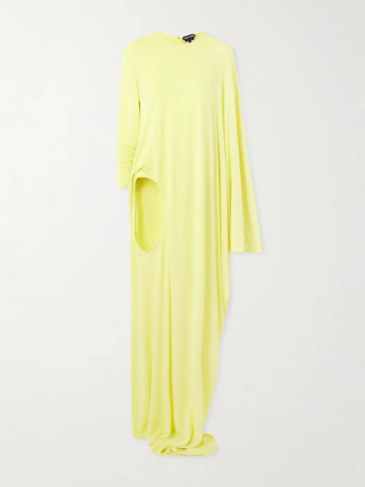 - Asymmetric Crepe-jersey Gown - by TOM FORD