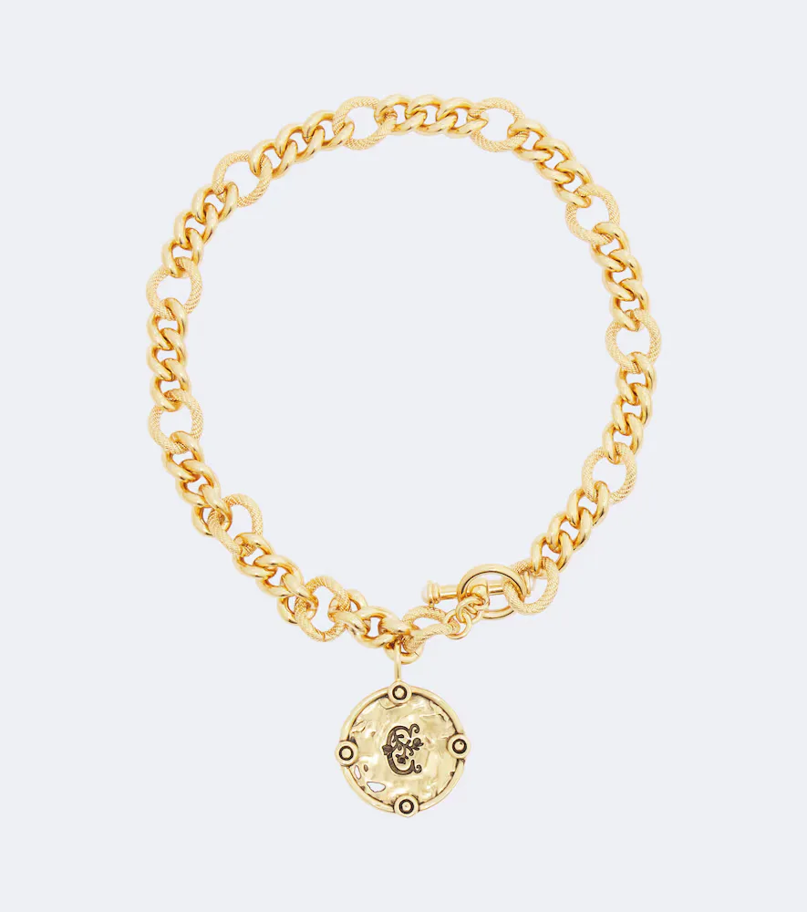 Logo Pendant Necklace by Chloé
