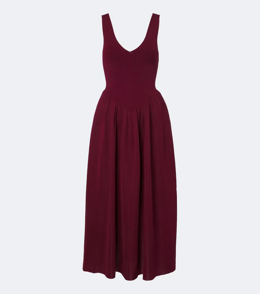 Lollie Knitted Midi Dress