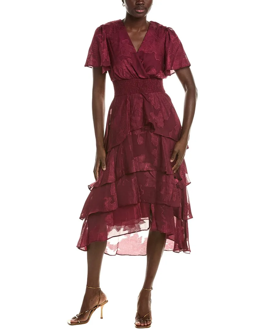 Short Sleeve Midi Dress
